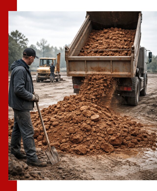 Глина для засыпки в Тейково с доставкой самосвалами