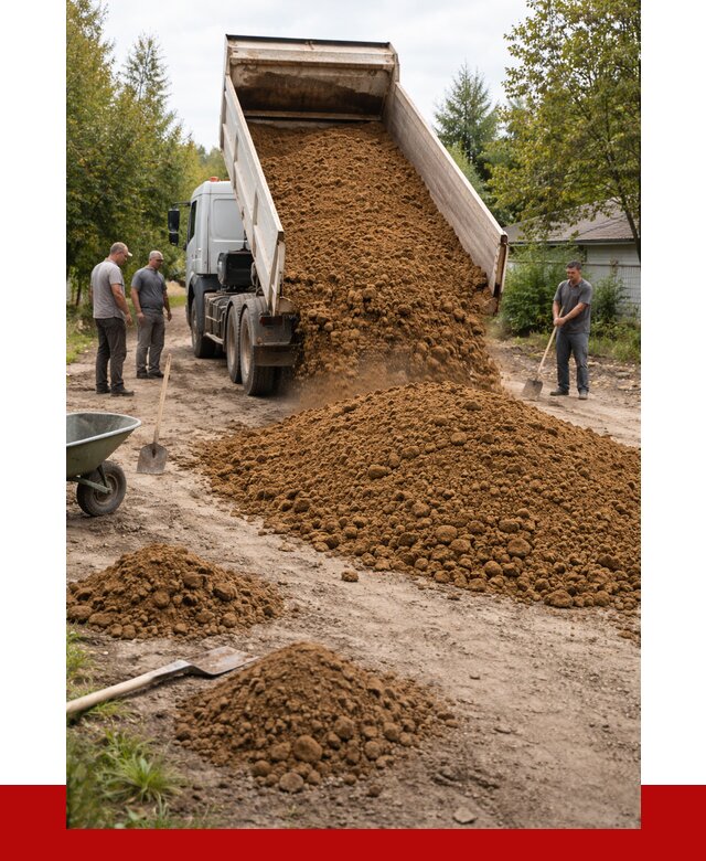 Купить суглинок с доставкой в Тейково от 2718 р. за куб | ПРОНЕРУДТкв