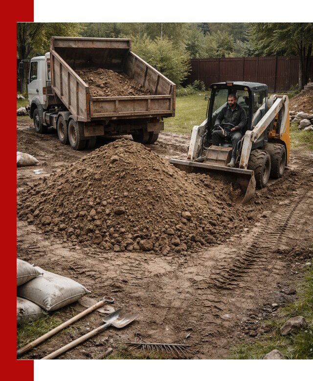 Суглинок для планировки участков в Тейково с доставкой и выгрузкой