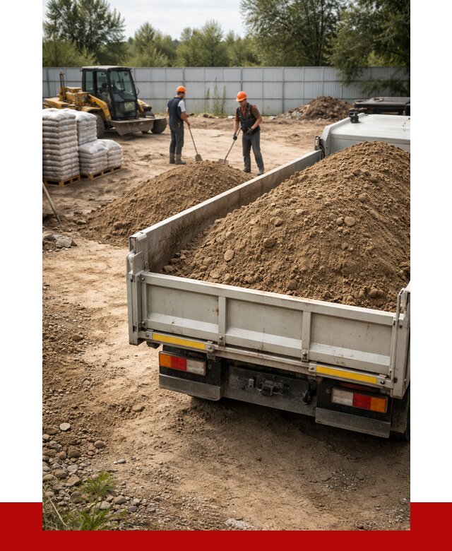 Супесь с доставкой в Тейково от 2664 р. за куб | ПРОНЕРУДТкв
