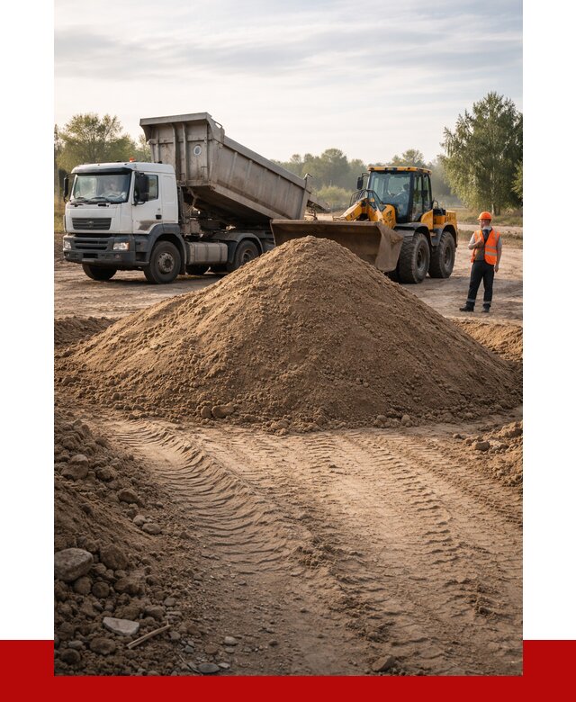Купить песчаный грунт с доставкой в Тейково от 4567 р. | ПРОНЕРУДТкв