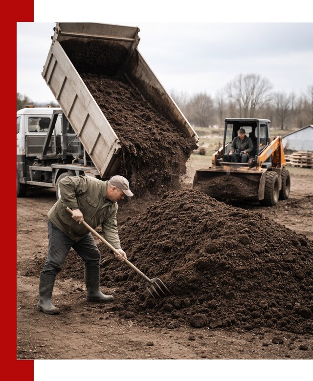 Доставка и продажа перегноя в Тейково быстро и дешево