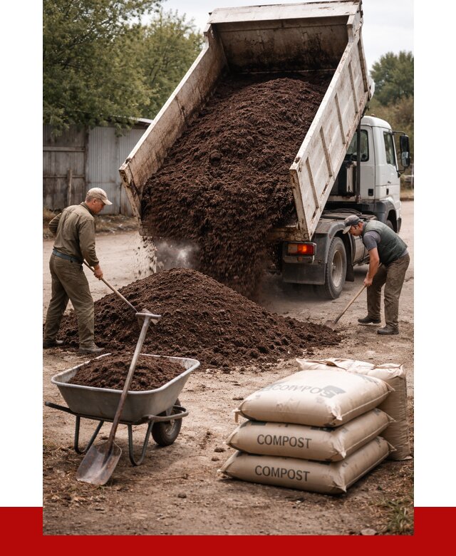 Купить компост в Тейково от 4567 р. за куб с доставкой | ПРОНЕРУДТкв