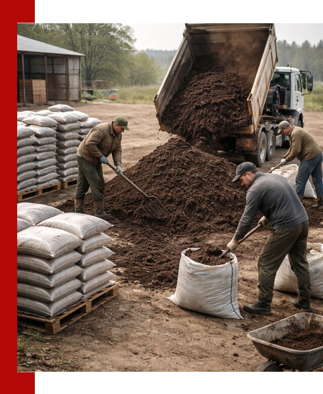 Доставка компоста оптом и в розницу в Тейково