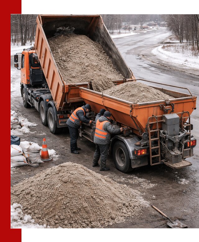 Поставка и вывоз пескосоля в Тейково оптом и в розницу