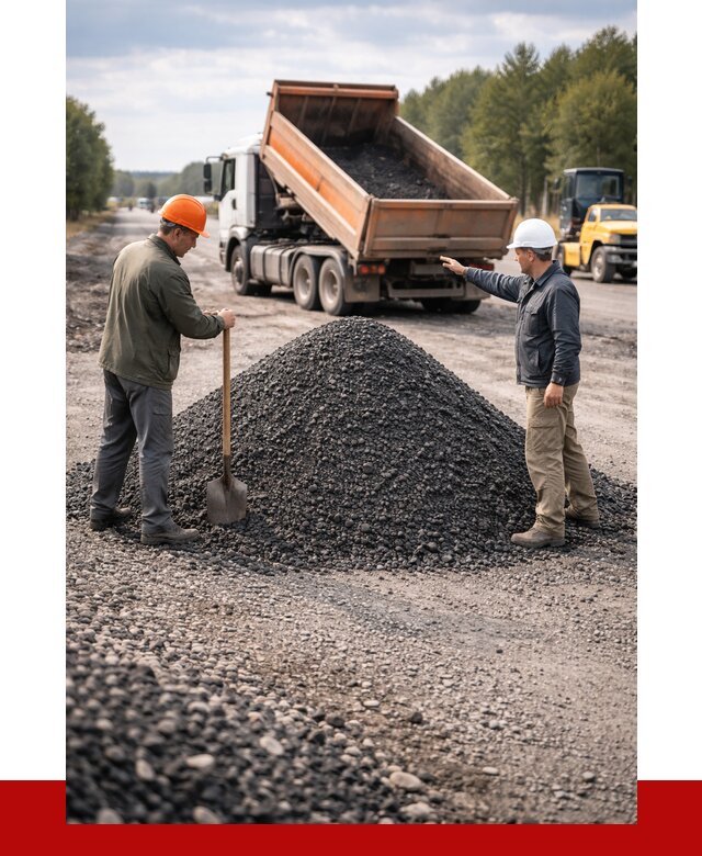 Купить асфальтовую крошку для дорог в Тейково от 4567 р. | ПРОНЕРУДТкв