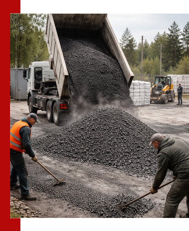 Доставка и продажа асфальтного гранулята в Тейково