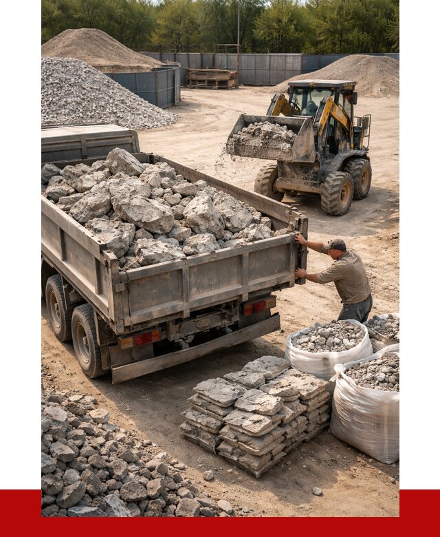 Купить бой бетона с доставкой в Тейково от 5219 р. | ПРОНЕРУДТкв