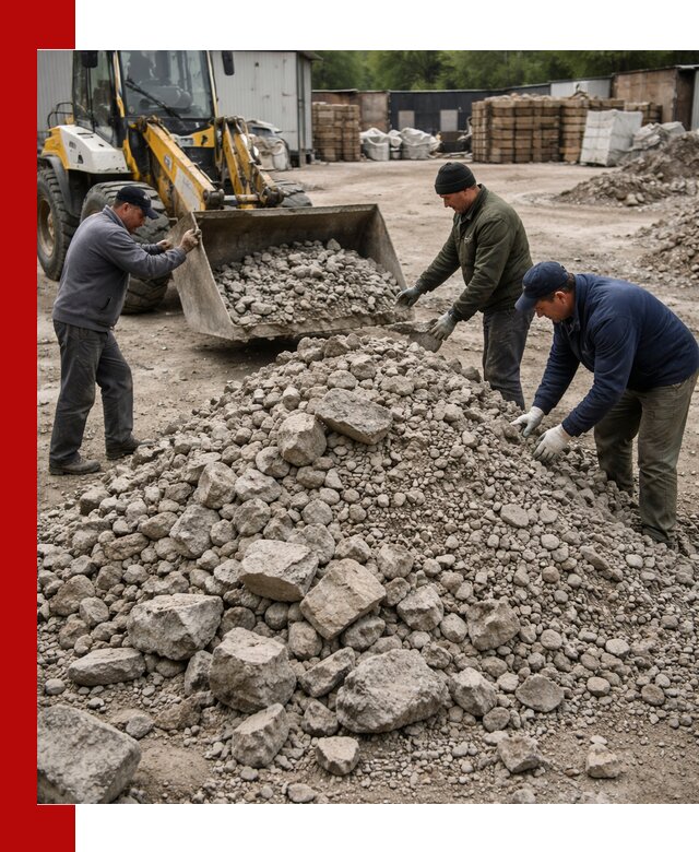 Демонтаж и вывоз бой бетона в Тейково