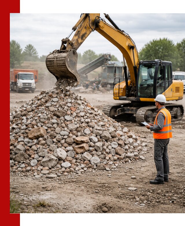 Доставка и вывоз строительного боя в Тейково
