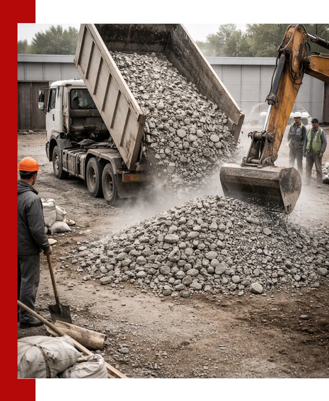 Доставка дробленого бетона в Тейково оптом и в розницу
