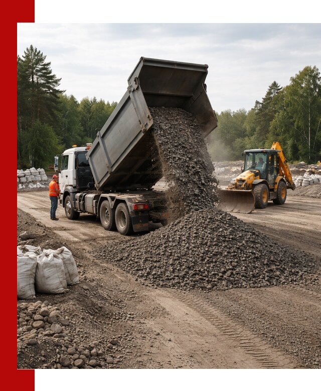 Доставка дробленого асфальта в Тейково для дорожных работ