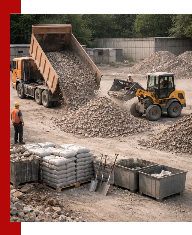 Вторичные материалы для отсыпки в Тейково — поставка и доставка