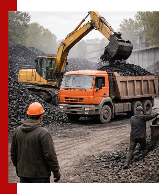Доставка угля автотранспортом в Тейково быстро и выгодно