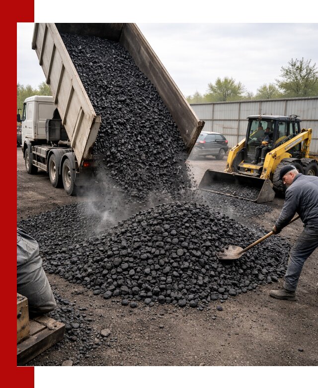 Доставка угля орех в Тейково оптом и в розницу
