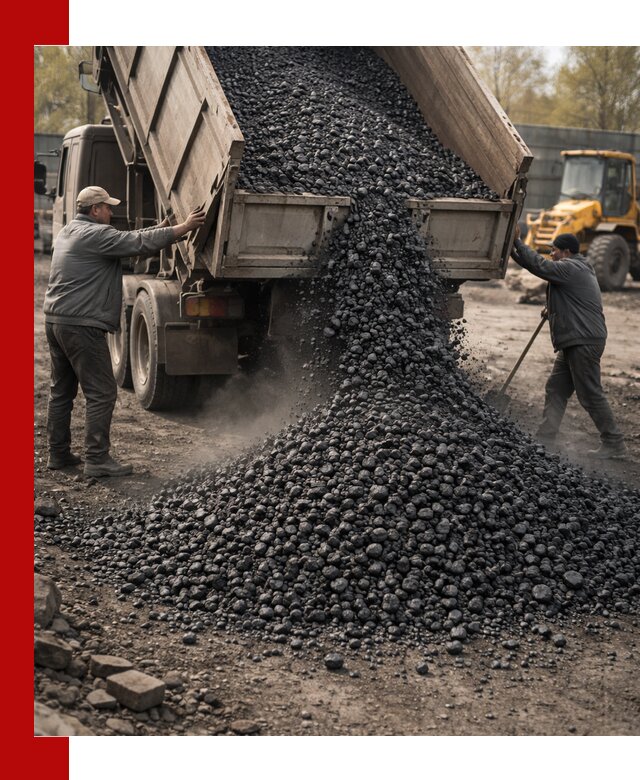 Доставка угля семечка самосвалами в Тейково