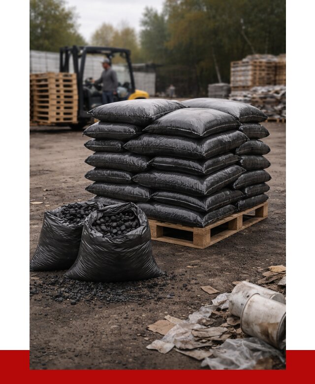 Купить уголь в мешках с доставкой в Тейково от 8155 р. | ПРОНЕРУДТкв