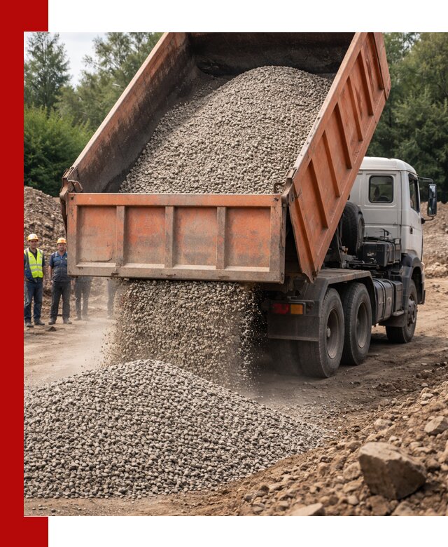 Доставка сыпучих материалов самосвалом в Тейково быстро и надежно