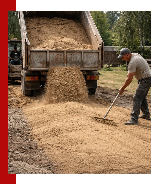 Отсыпка участка песком в Тейково быстро и качественно