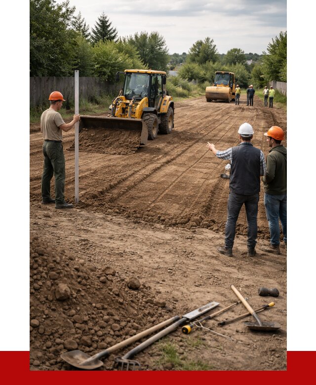 Планировка участка грунтом в Тейково от 4893 р ПРОНЕРУДТкв